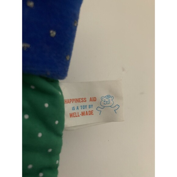 Vintage Christmas Stocking Duck Santa Hat Well Made Toy Happiness Aid 1980s - Picture 11 of 12